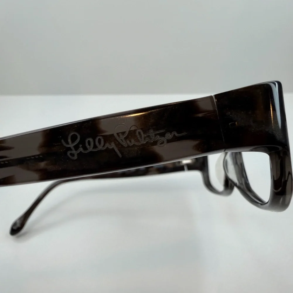 LILLY PULITZER BK‎ MADDY EYEGLASSES FRAMES ONLY 54•14•130 / Handmade in Italy